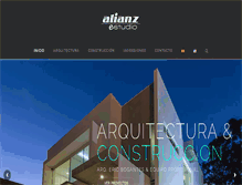 Tablet Screenshot of alianzestudio.com